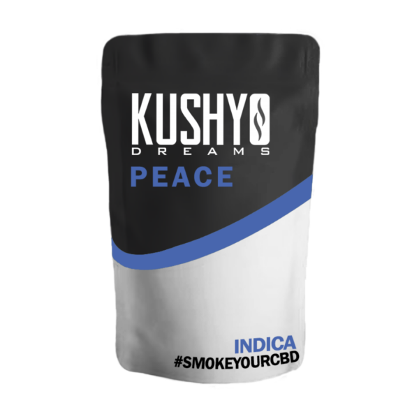 kushy-dreams-peace-indica-hemp-flower-cbd-mylar-bag-one-ounce-oz