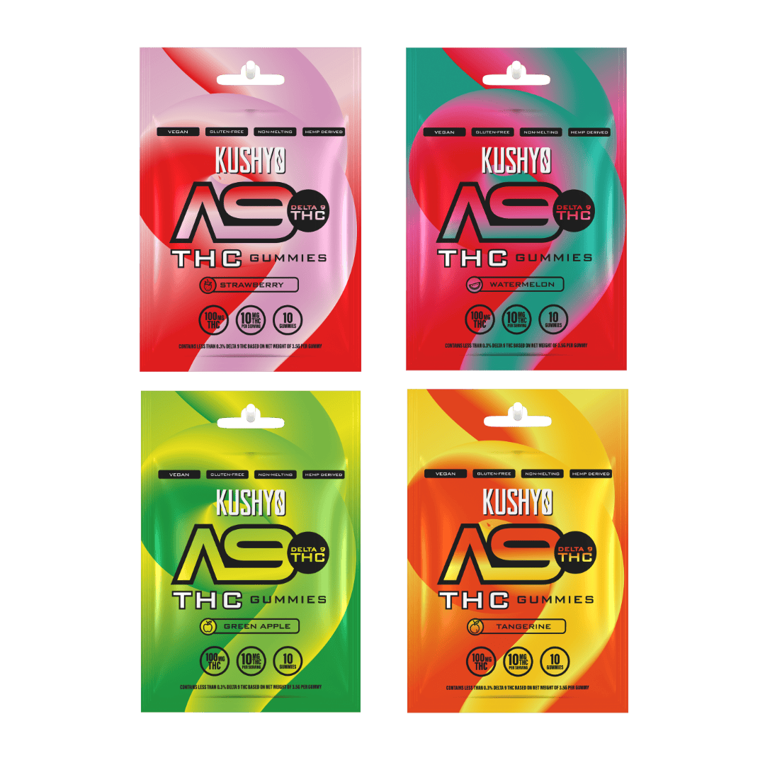 Flavors Of Kushy Dreams Delta 9 Gummies