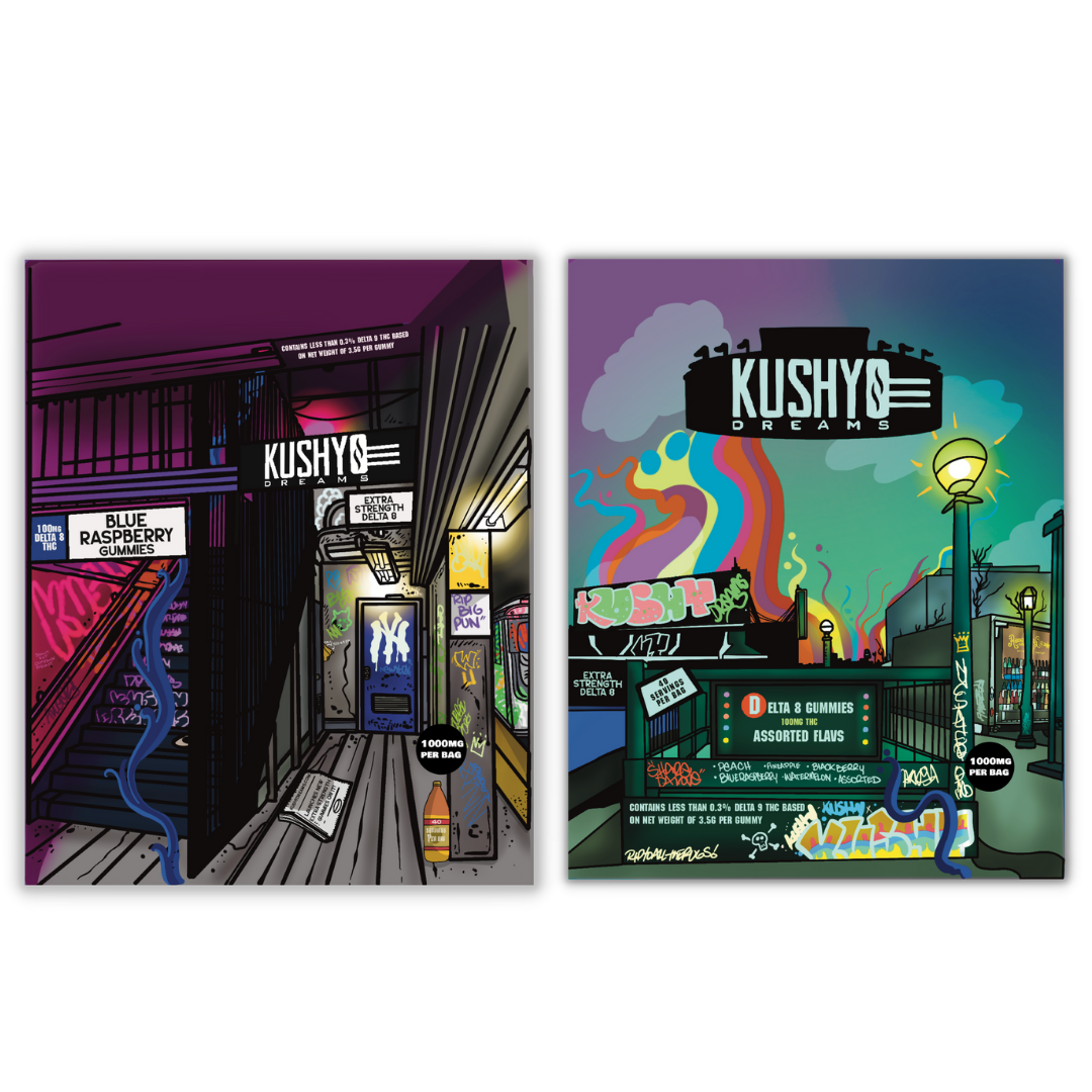 Kushy Dreams Artist Series Delta 8 THC Gummies