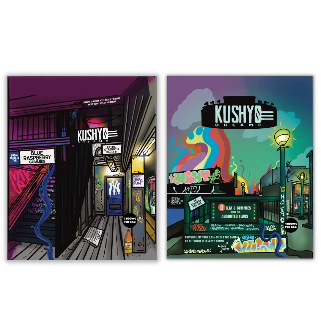 Kushy Dreams Artist Series Delta 8 THC Gummies