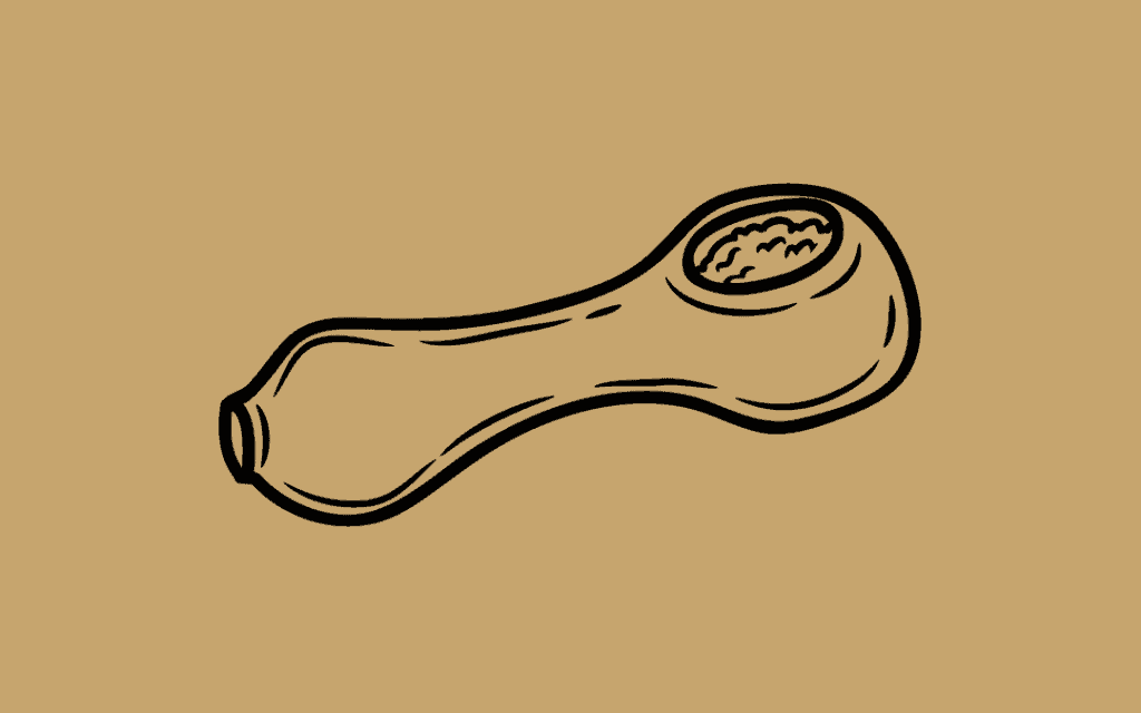 Types Of Cannabis Pipes - Spoon Pipe